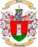 Huter Family Crest from Germany