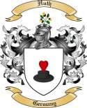 Huth Family Crest from Germany