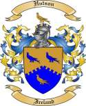 Hutson Family Crest from Ireland