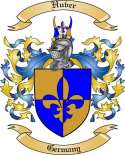 Huver Family Crest from Germany