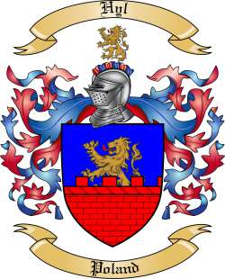 Hyl Family Crest from Poland