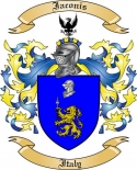 Iaconis Family Crest from Italy