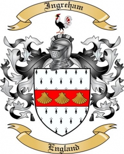 Ingreham Family Crest from England