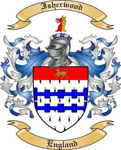 Isherwood Family Crest from England