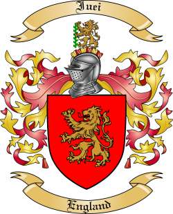 Iuei Family Crest from England