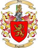 Ivie Family Crest from England