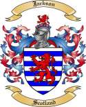 Jackson Family Crest from Scotland