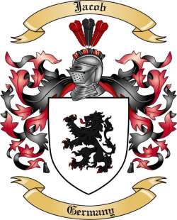 Jacob Family Crest from Germany
