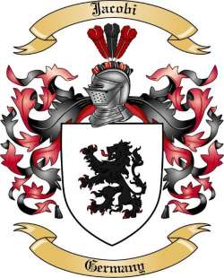 Jacobi Family Crest from Germany