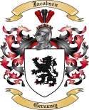Jacobsen Family Crest from Germany