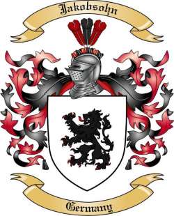 Jakobsohn Family Crest from Germany