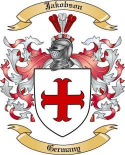 Jakobson Family Crest from Germany2