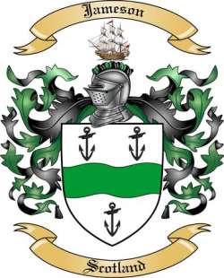 Jameson Family Crest from Scotland