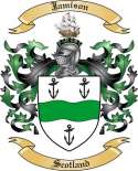 Jamison Family Crest from Scotland