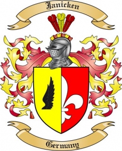 Janicken Family Crest from Germany