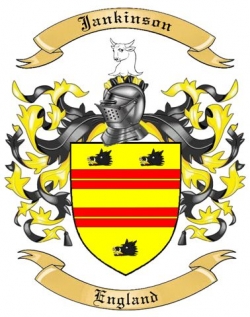 Jankinson Family Crest from England