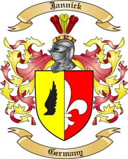 Jannick Family Crest from Germany