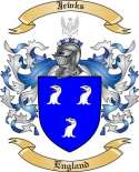 Jewks Family Crest from England