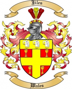 Jiles Family Crest from Wales