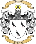 Joanes Family Crest from England2