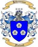 Johansson Family Crest from Finland
