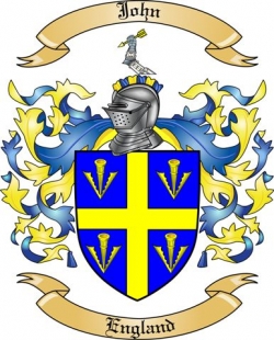 John Family Crest from England