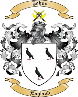 Johns Family Crest from England2