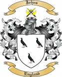 Johns Family Crest from England2