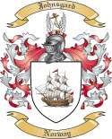 Johnsgard Family Crest from Norway