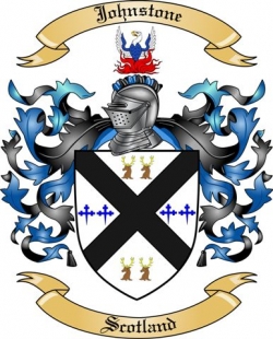 Johnstone Family Crest from Scotland