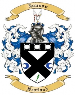 Jonson Family Crest from Scotland