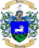 Jonss Family Crest from Germany