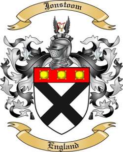 Jonstoom Family Crest from England2