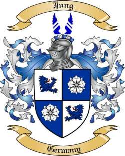 Jung Family Crest from Germany
