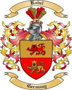 Kabel Family Crest from Germany
