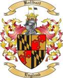 Kallvart Family Crest from England