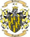 Kalvart Family Crest from England2