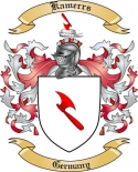 Kamerrs Family Crest from Germany