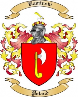 Kaminski Family Crest from Poland
