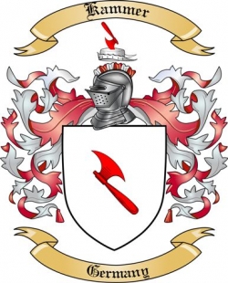 Kammer Family Crest from Germany