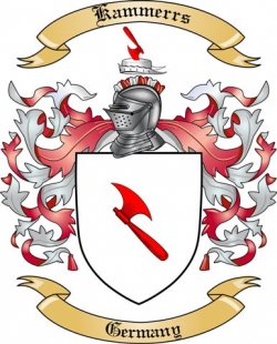 Kammerrs Family Crest from Germany