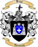 Kapp Family Crest from Germany