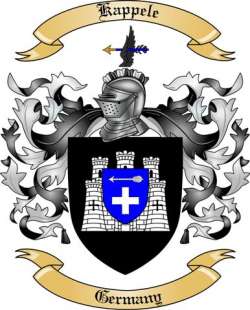 Kappele Family Crest from Germany