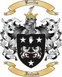 Karlin Family Crest from Ireland