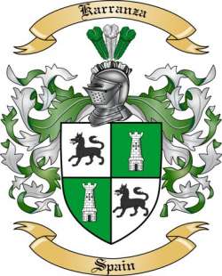 Karranza Family Crest from Spain