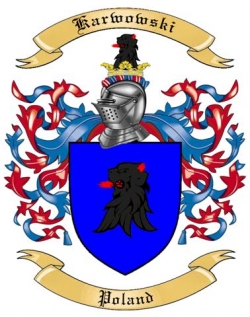 Karwowski Family Crest from Poland