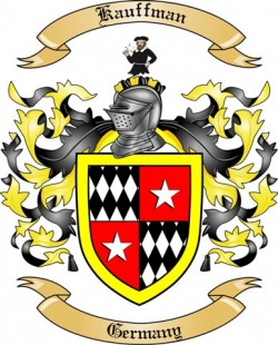 Kauffman Family Crest from Germany
