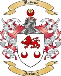 Kavena Family Crest from Ireland