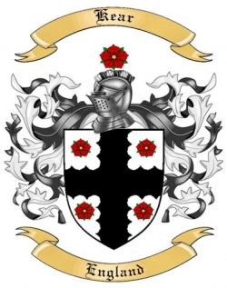 Kear Family Crest from England