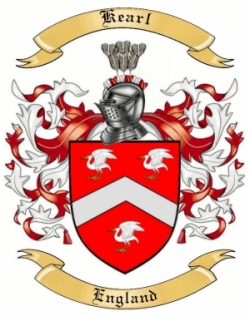 Kearl Family Crest from England